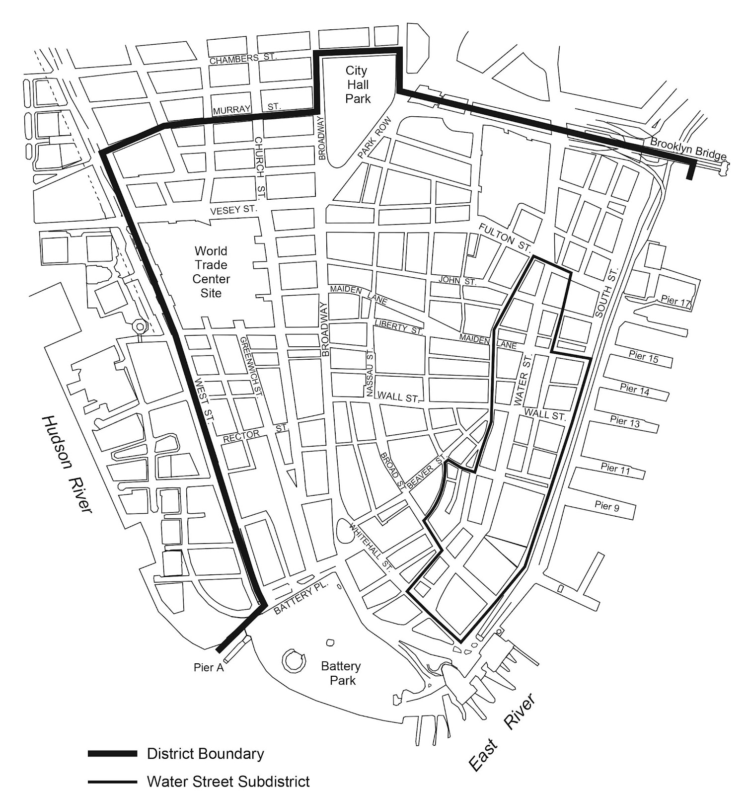 Zoning Resolutions Chapter 1: Special Lower Manhattan District Appendix A.7